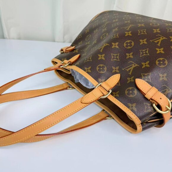 Louis Vuitton Monogram Canvas Shoulder Bag Tote - Picture 7 of 8